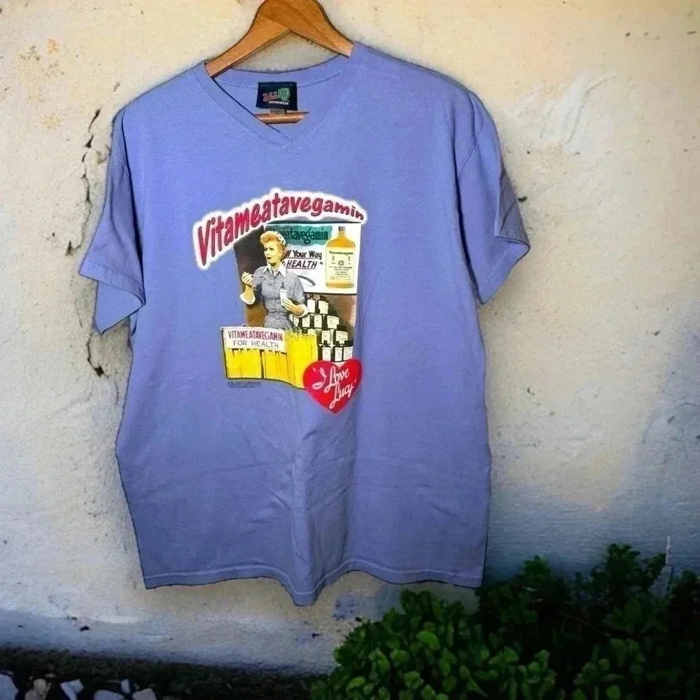 Vintage I Love L Lucy  “Vitameatavegamin” T-Shirt 2003 XL